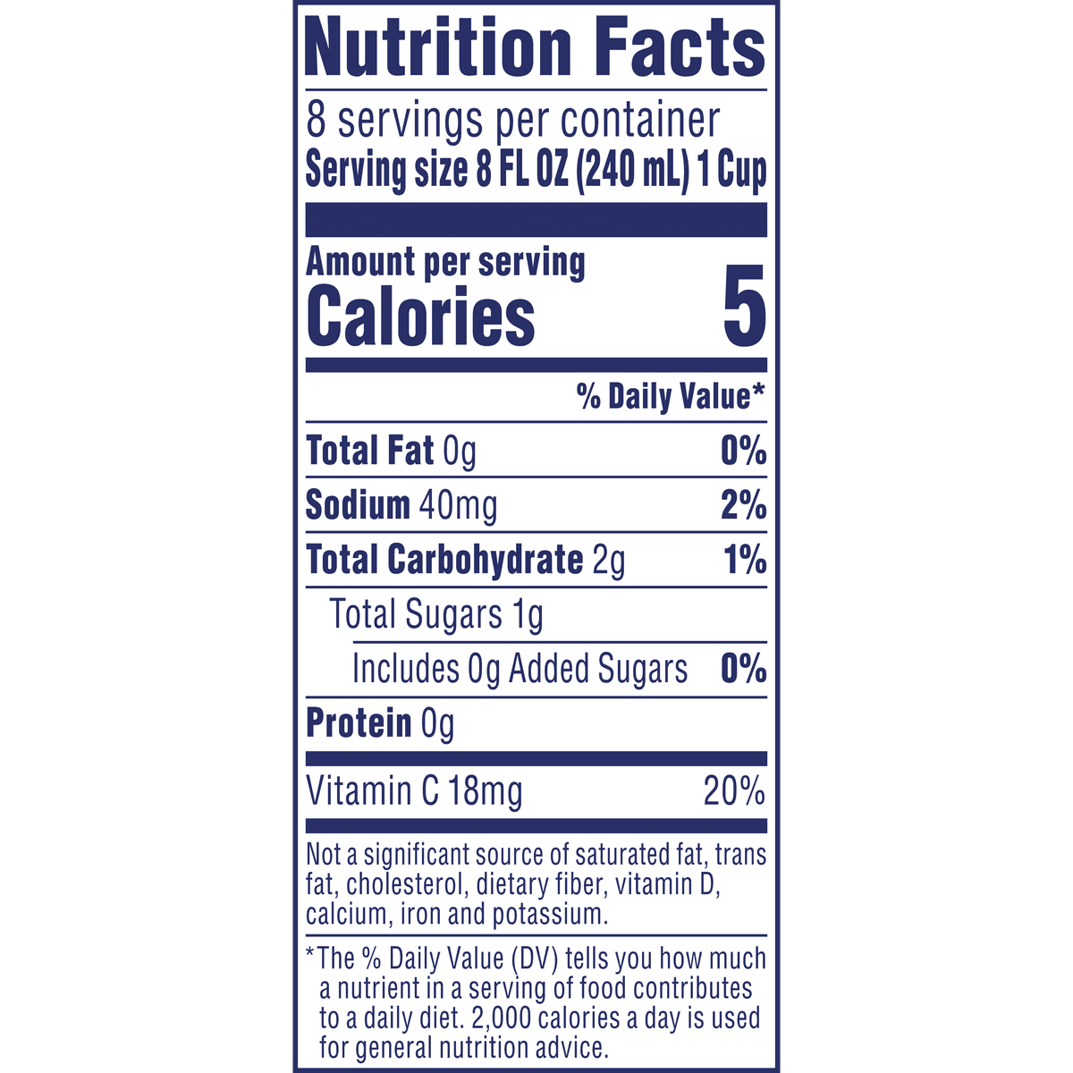 Nutrition Facts