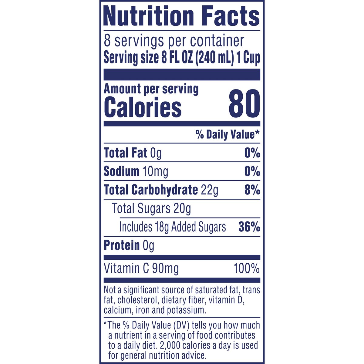 Nutrition Facts