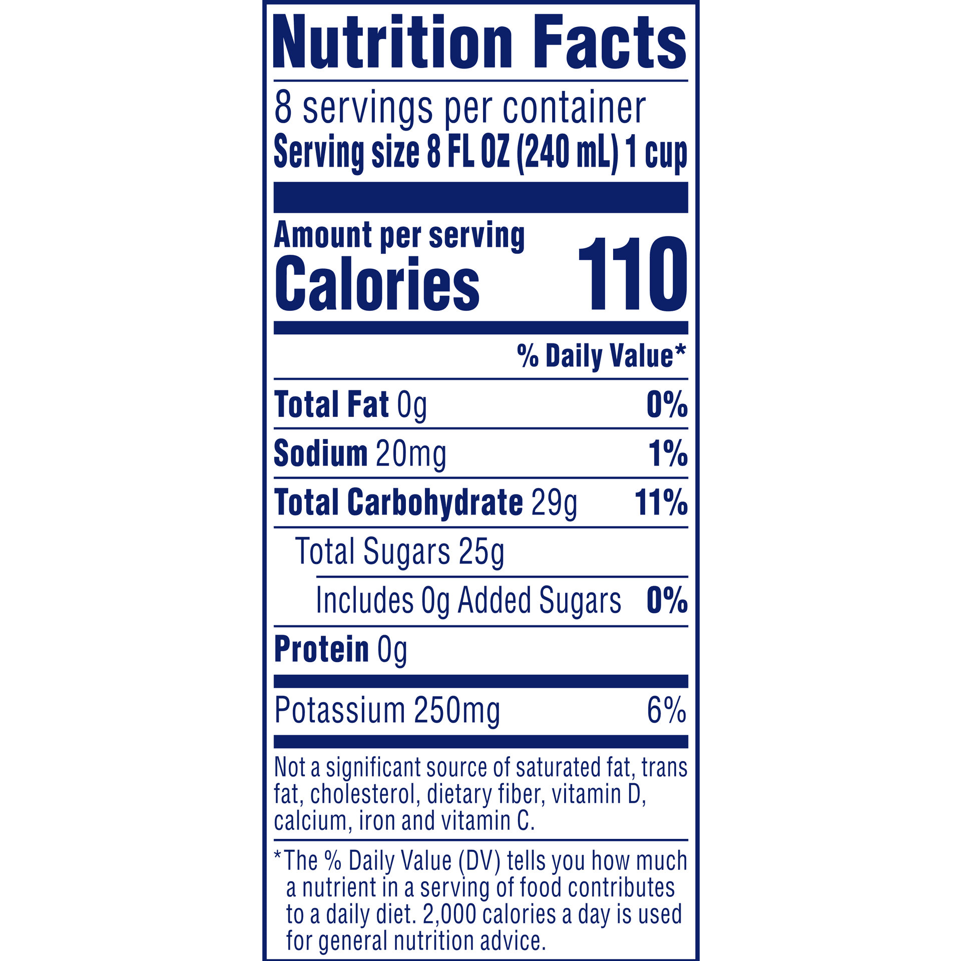Nutrition Label