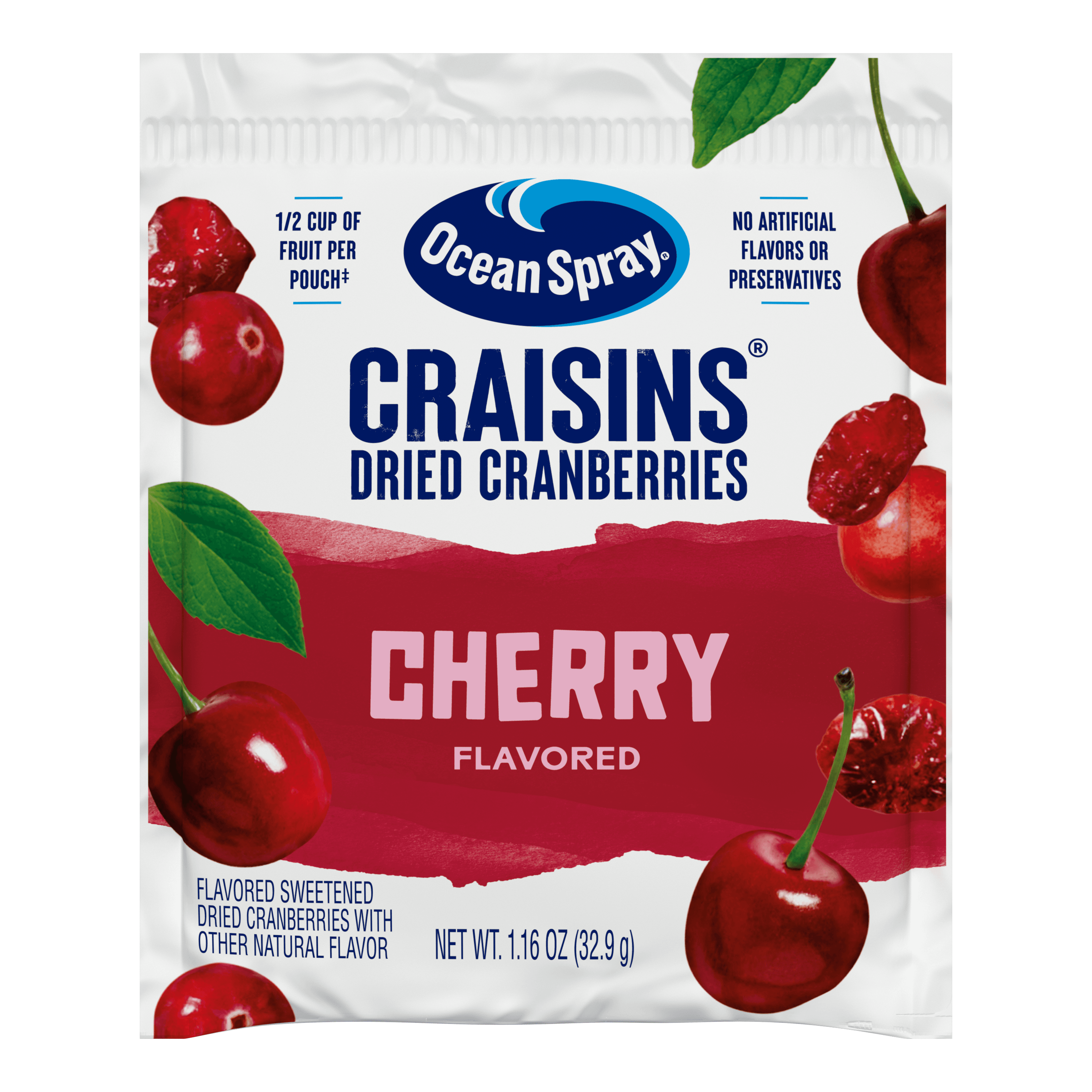 Craisins Cherry 1.16oz front