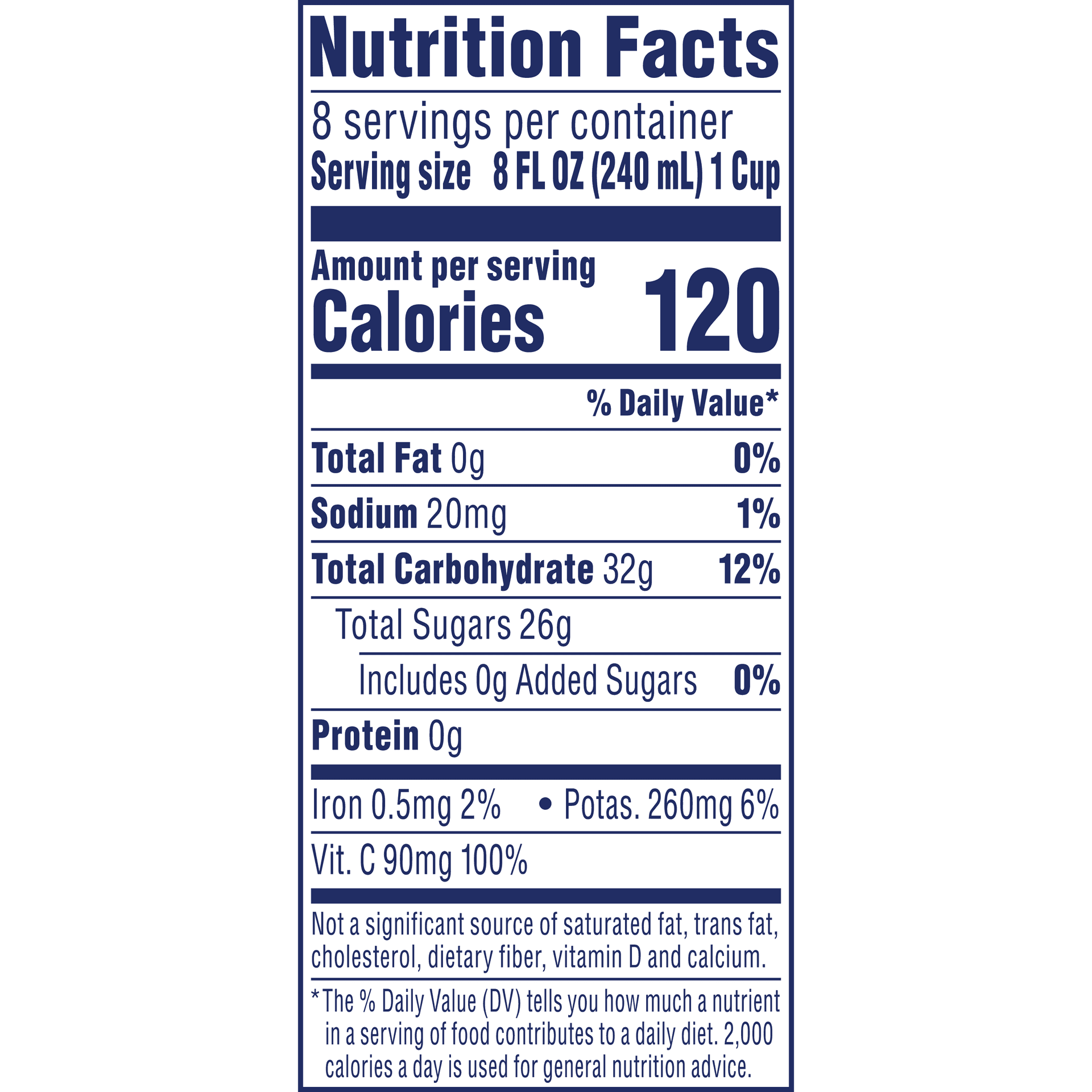 Nutrition Label