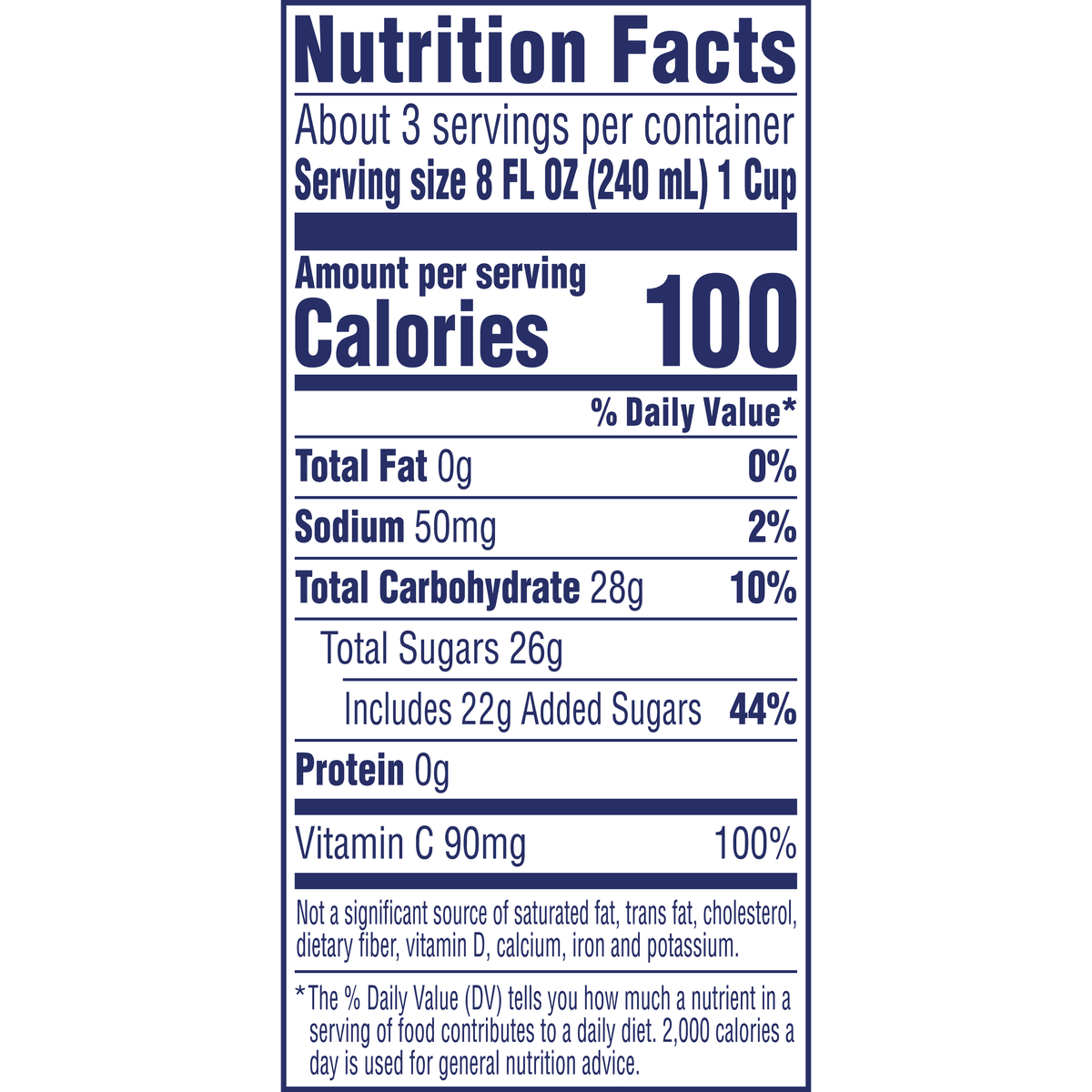 Nutrition Facts